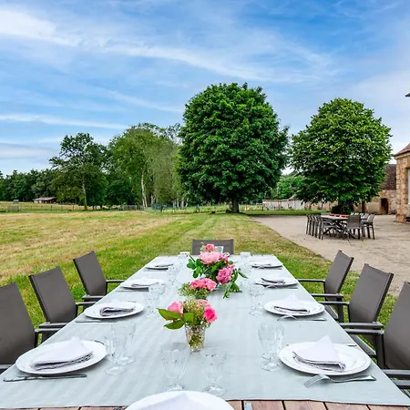 Les Louteaux - Splendide Chateau Du Xviii -piscine- Parc De Lamas *
