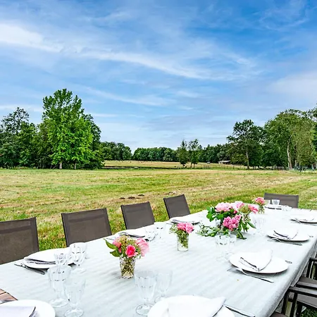 Les Louteaux - Splendide Chateau Du Xviii -piscine- Parc De Lamas Willa