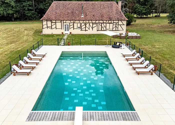 Villa Les Louteaux - Splendide Château Du Xviii -piscine- Parc De Lamas *
