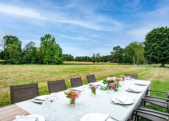 Les Louteaux - Splendide Château Du Xviii -piscine- Parc De Lamas Villa