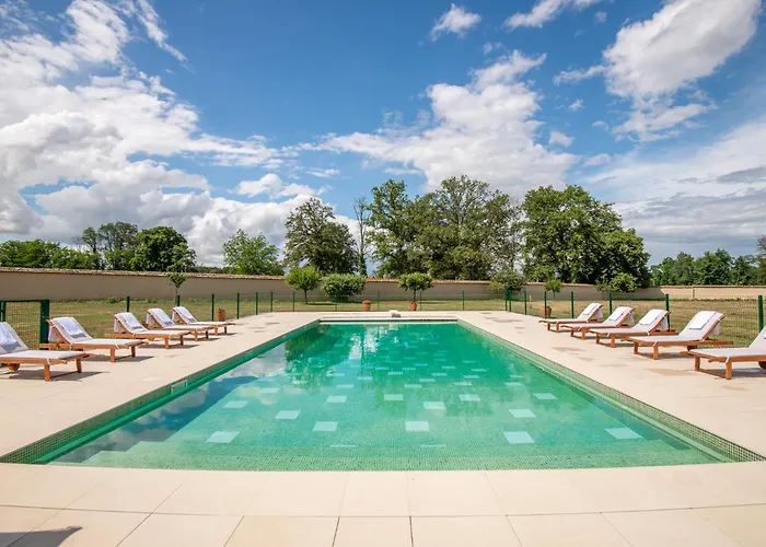 Les Louteaux - Splendide Château Du Xviii -piscine- Parc De Lamas Villa *